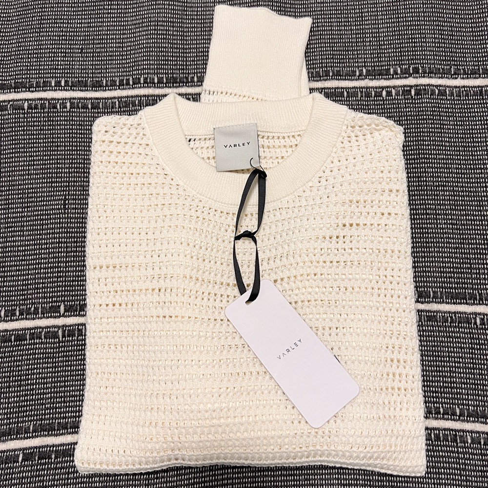 Varley Kershaw Sweat Top in Egrt Size Medium